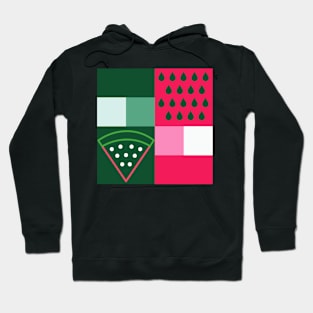 Abstract Watermelon Hoodie